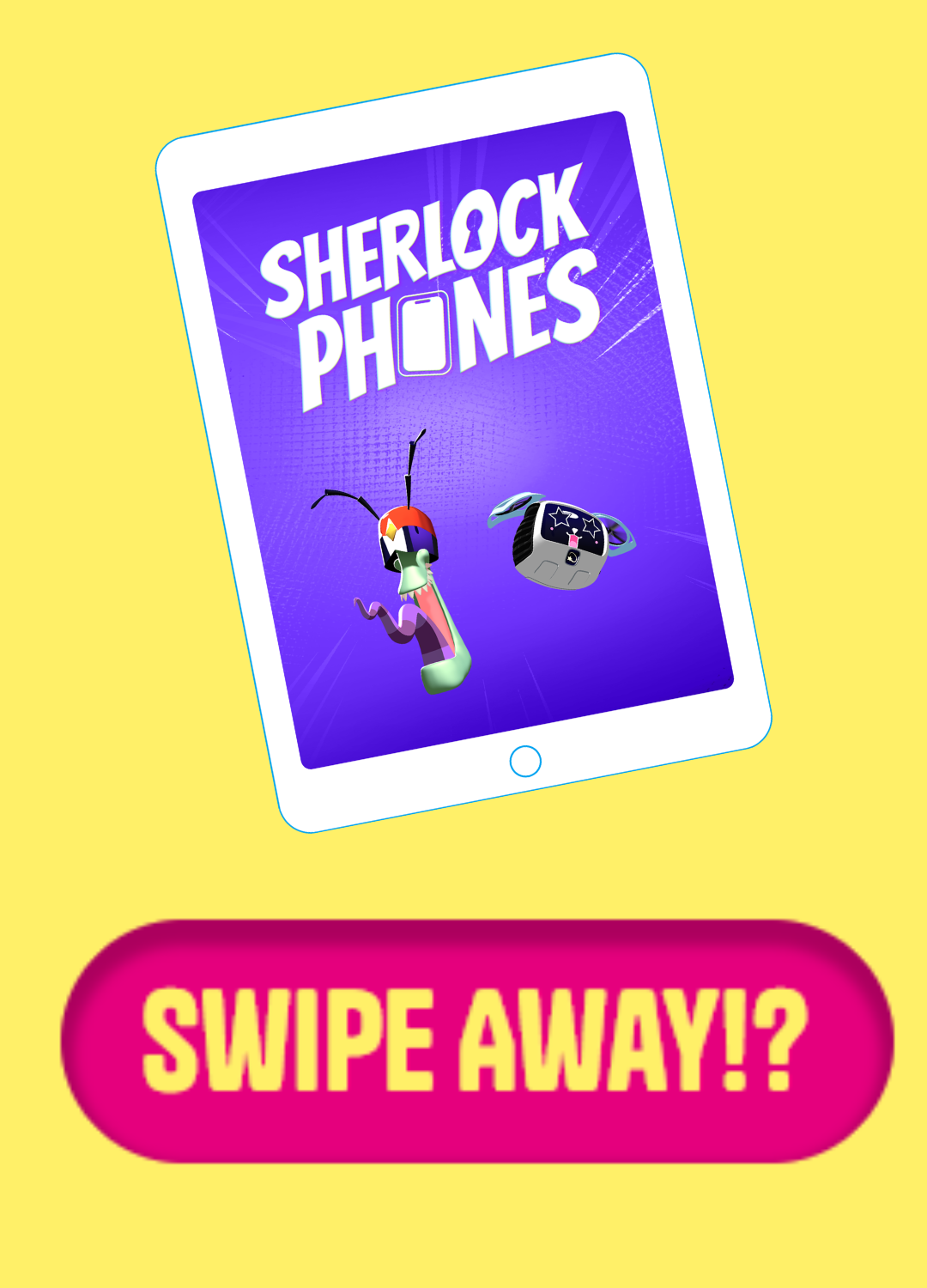 Logos von Sherlock Phones und Swipe Away