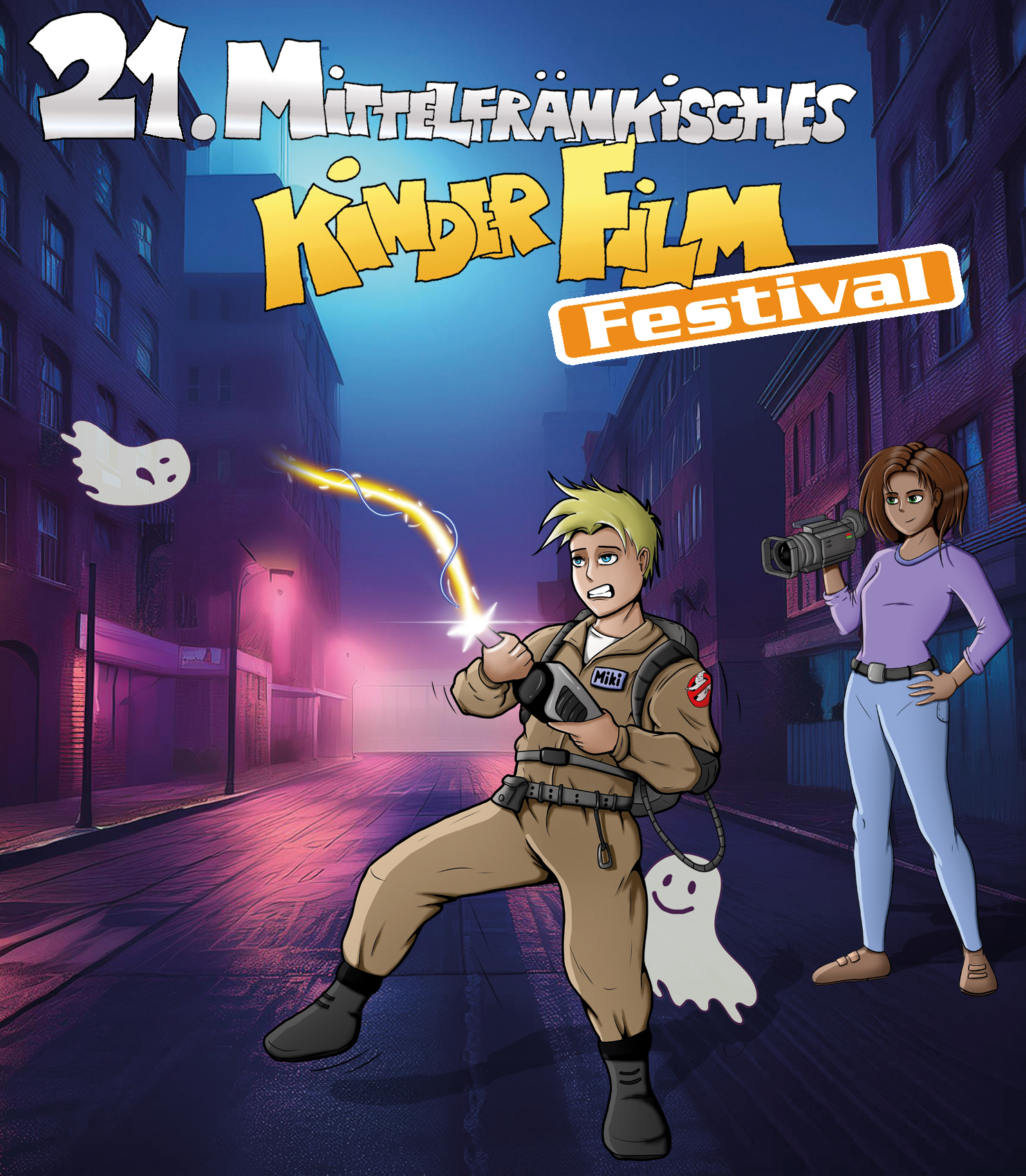 Maskottchen des kinderfilmfestivals, MiKi und FiFe